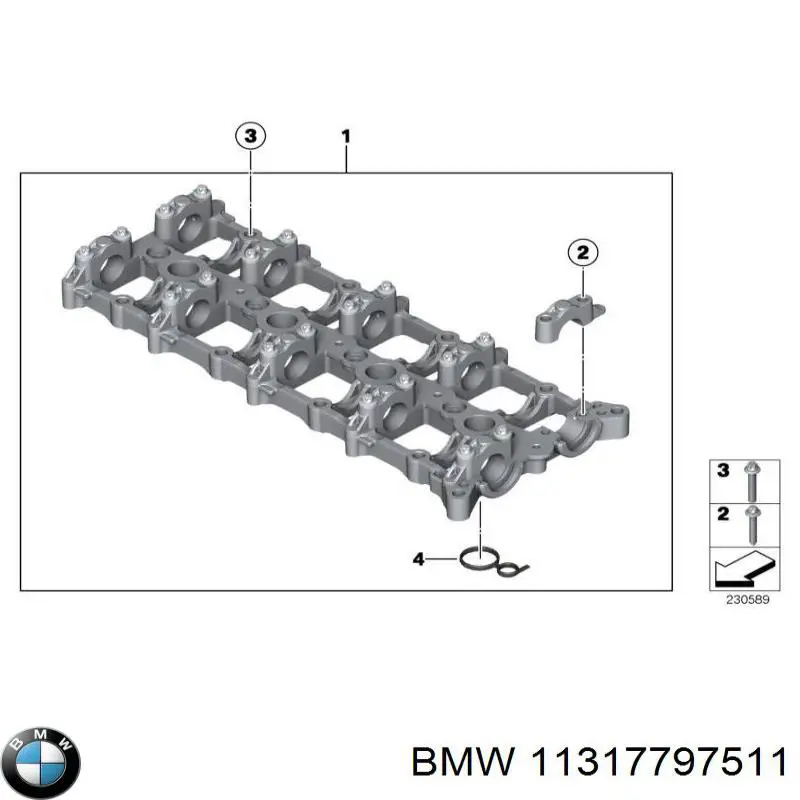 Obudowa wałka rozrządu BMW 3 sedana (F30, F80) (2011 - 2018) cena, od 200,81 USD