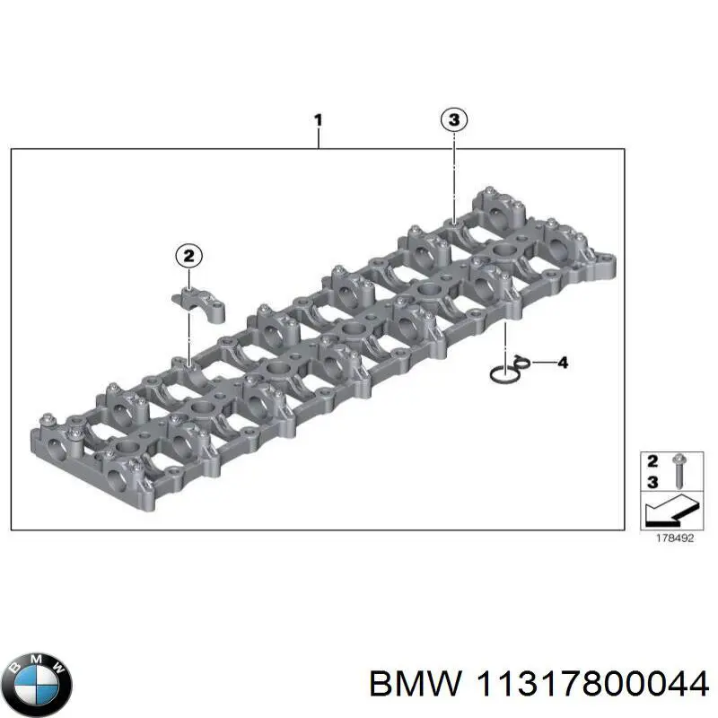 Obudowa wałka rozrządu do BMW X5 (E70)