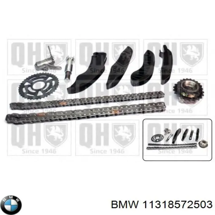 Łańcuch rozrządu górny BMW 11318572503 cena, od 28,77 USD