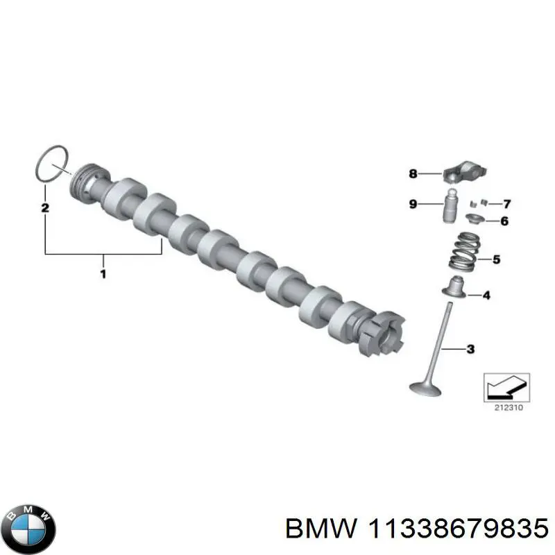 Kompensator hydrauliczny (popychacz hydrauliczny), popychacz zaworu BMW 11338679835 cena, od 11,27 USD
