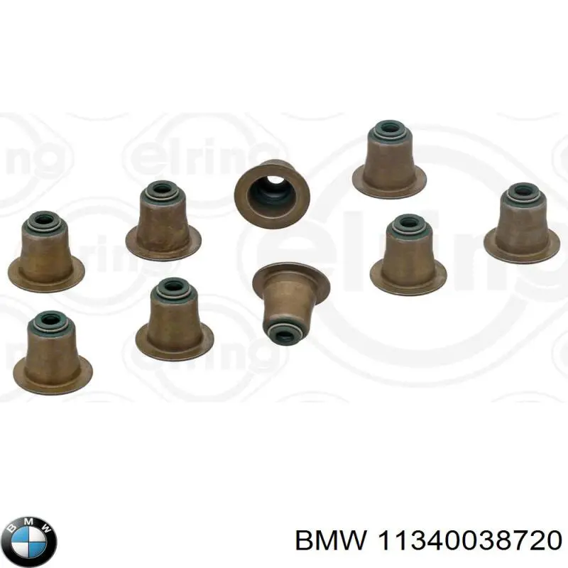 Uszczelniacz zaworu wylotowego, zestaw BMW 11340038720 cena, od 29,54 USD
