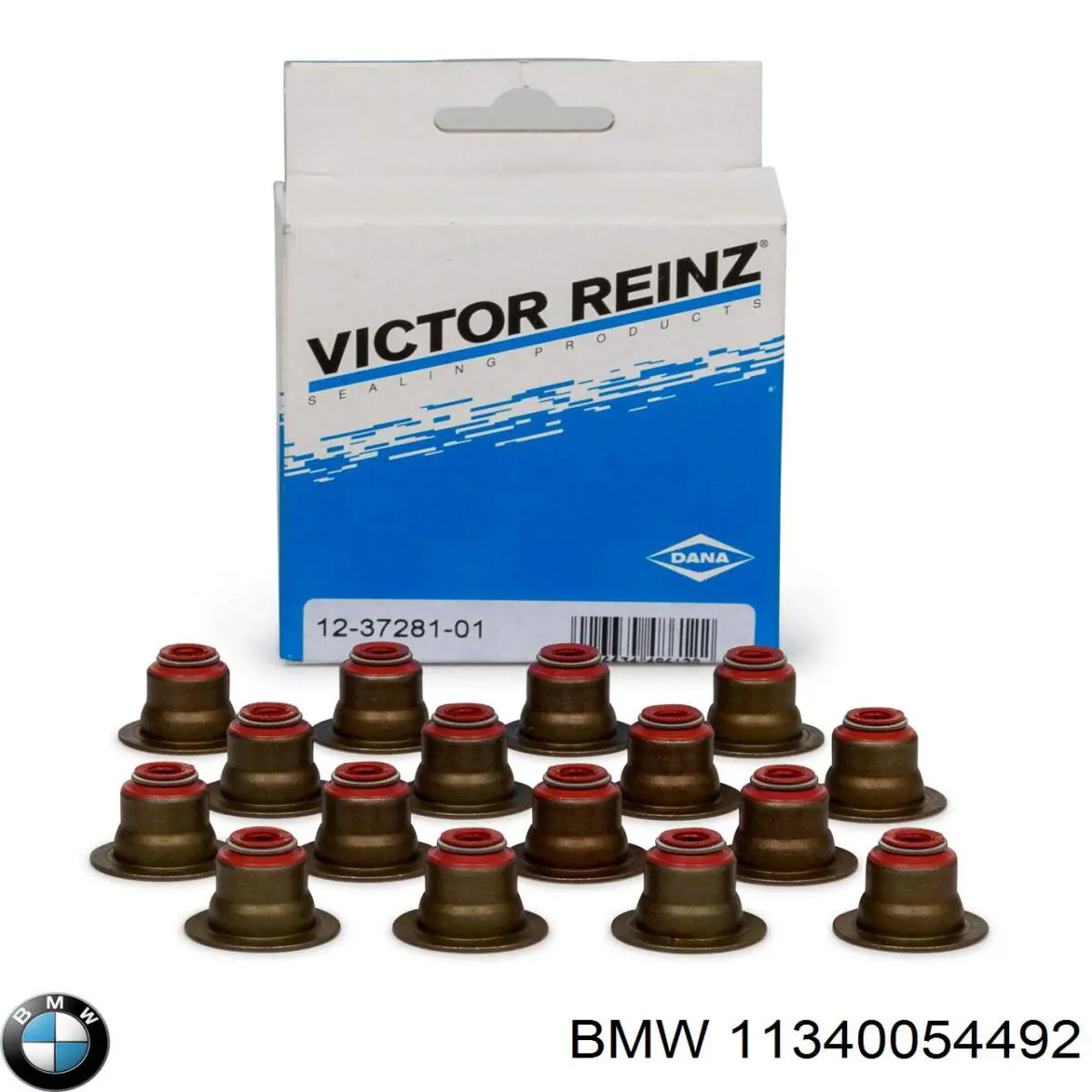 Uszczelniacz zaworu dolotowego/wylotowego, zestaw na silnik BMW 11340054492 cena, od 36,12 USD