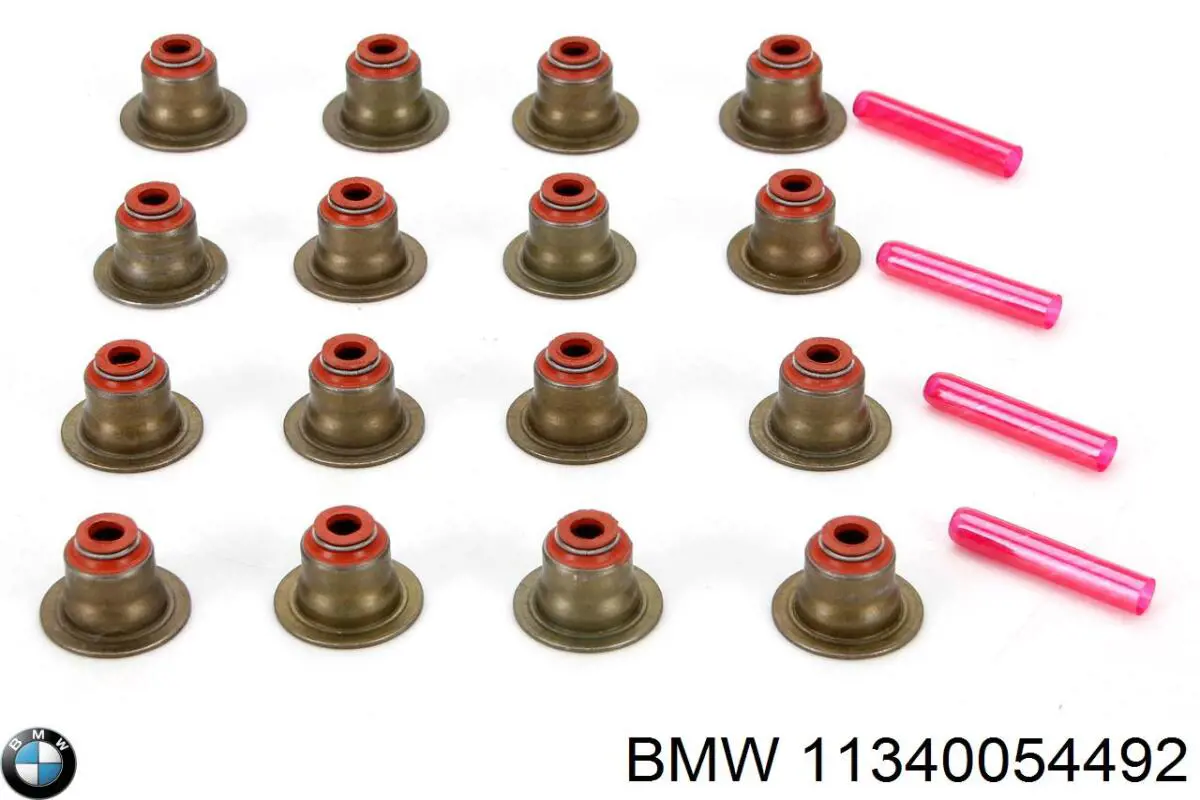 Do koszyka 11340054492 BMW Uszczelniacz zaworu dolotowego/wylotowego, zestaw na silnik