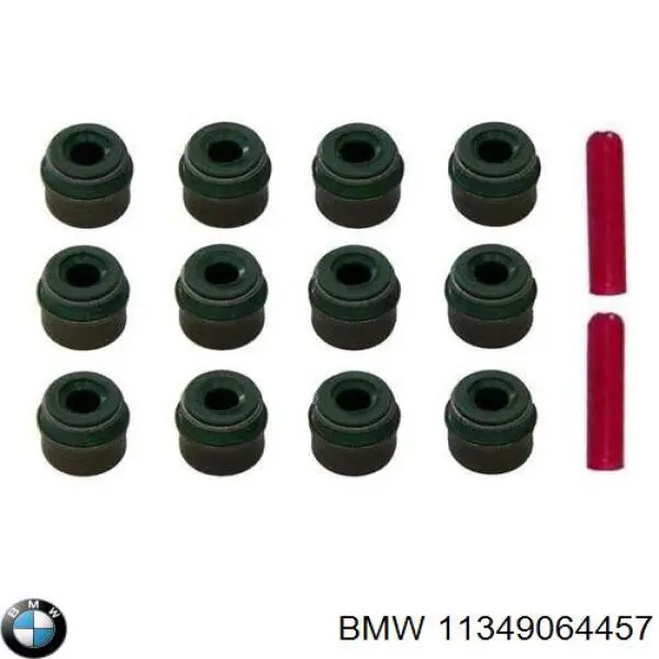 Do koszyka 11349064457 BMW Uszczelniacz zaworu dolotowego/wylotowego, zestaw na silnik
