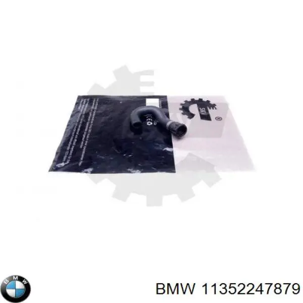 Do koszyka 11352247879 BMW Przewód (króciec) układu chłodzenia