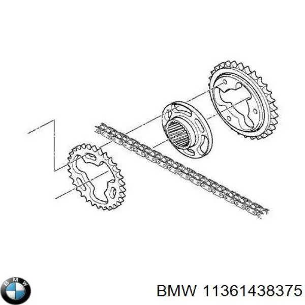 Koło zębatewalcowe wałka rozrządu silnika do BMW 3  E46