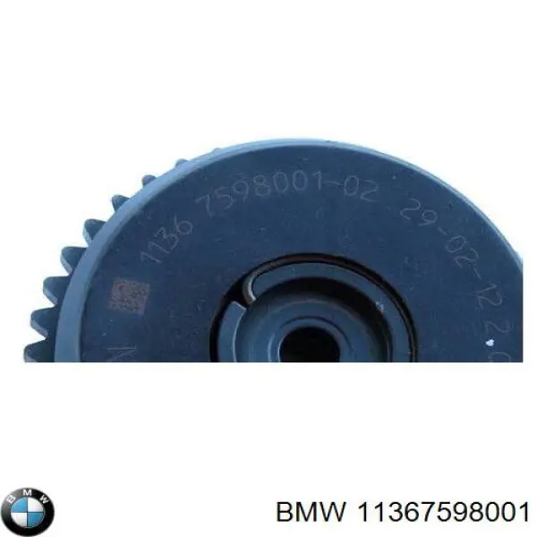 Do koszyka 11367598001 BMW Koło zębate walcowe wału rozrządu silnika, dolotowego (ssącego) prawego