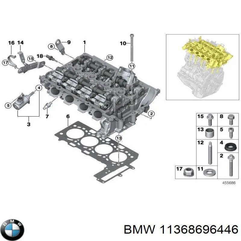 Zawór elektromagnetyczny faz rozrządu do BMW Z4 (G29)