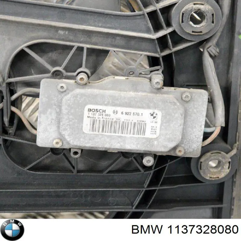 Dyfuzor chłodnicy, w komplecie z silnikiem i wirnikiem BMW 1137328080 cena, od 115,87 USD