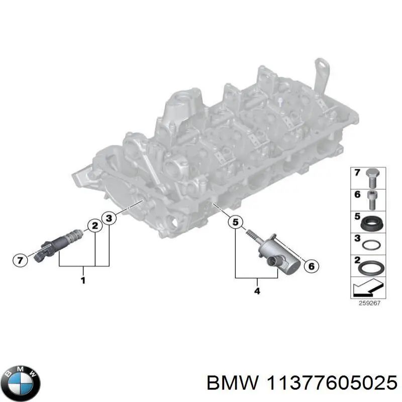 11377605025 BMW Regulator biegu jałowego