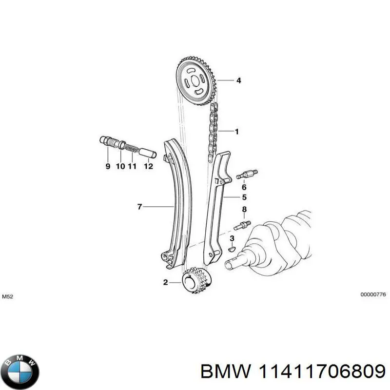  BMW 11411706809 cena, od 11,15 USD
