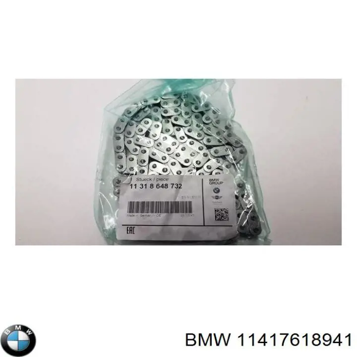 Do koszyka 11417618941 BMW Tłumik drgań łańcucha rozrządu