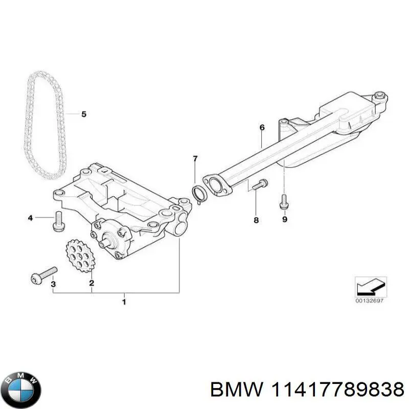 Pompa oleju BMW 8706651032 cena, od 161,91 USD