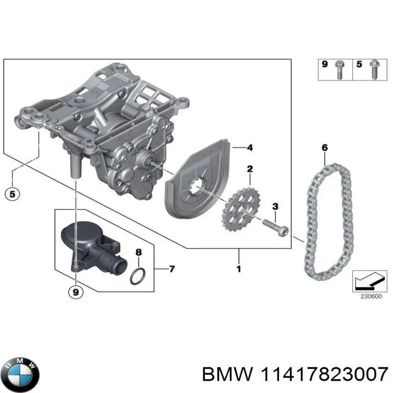 Pompa oleju do BMW 5 (F10)