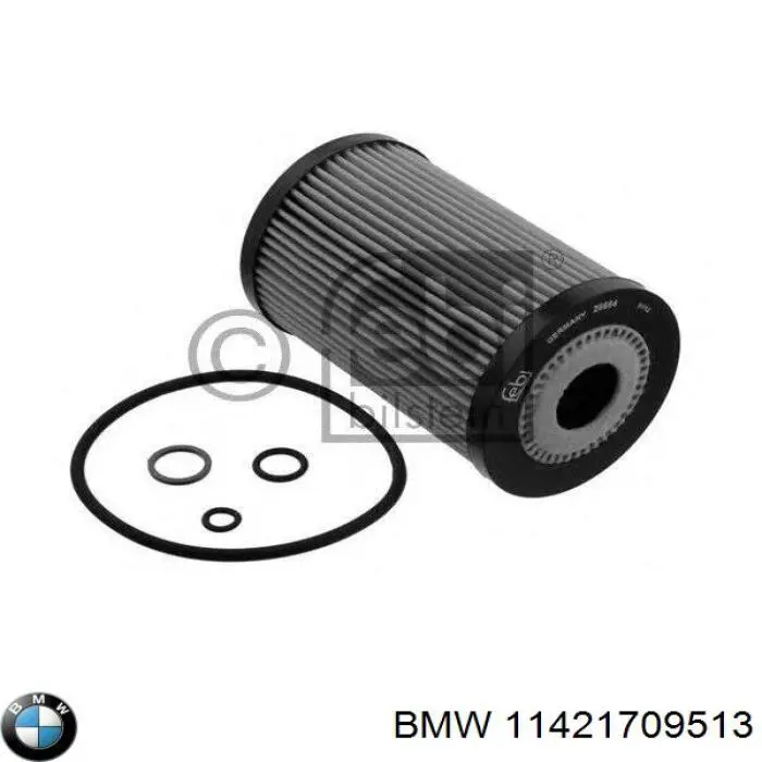 Uszczelka adaptera filtra oleju BMW 11421709513 cena, od 3,96 USD