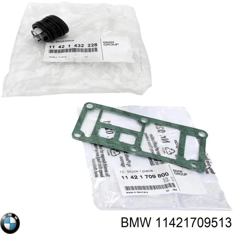 11421709513 BMW Uszczelka adaptera filtra oleju