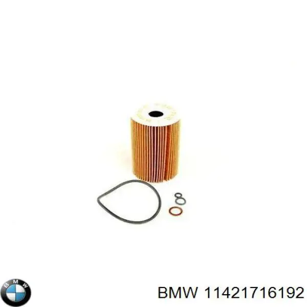 Filtr oleju BMW 11421716192 cena, od 6,36 USD
