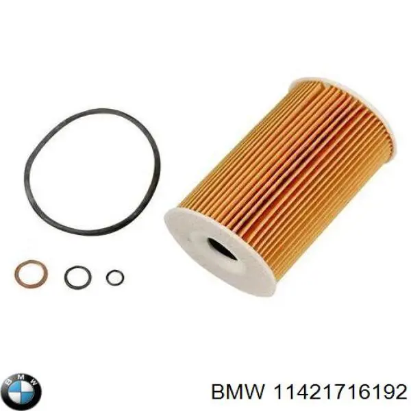 Filtr oleju 11421716192 BMW