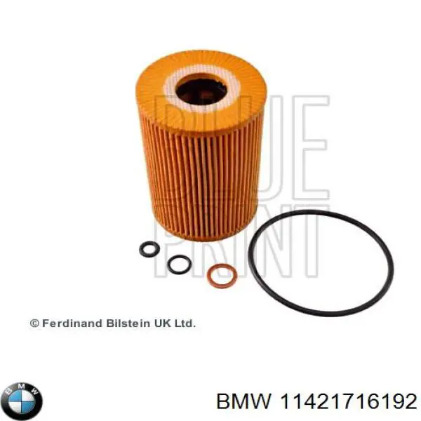 11421716192 BMW Filtr oleju