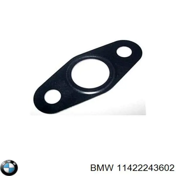 11422243602 BMW Uszczelka przewodu spływu oleju z turbiny