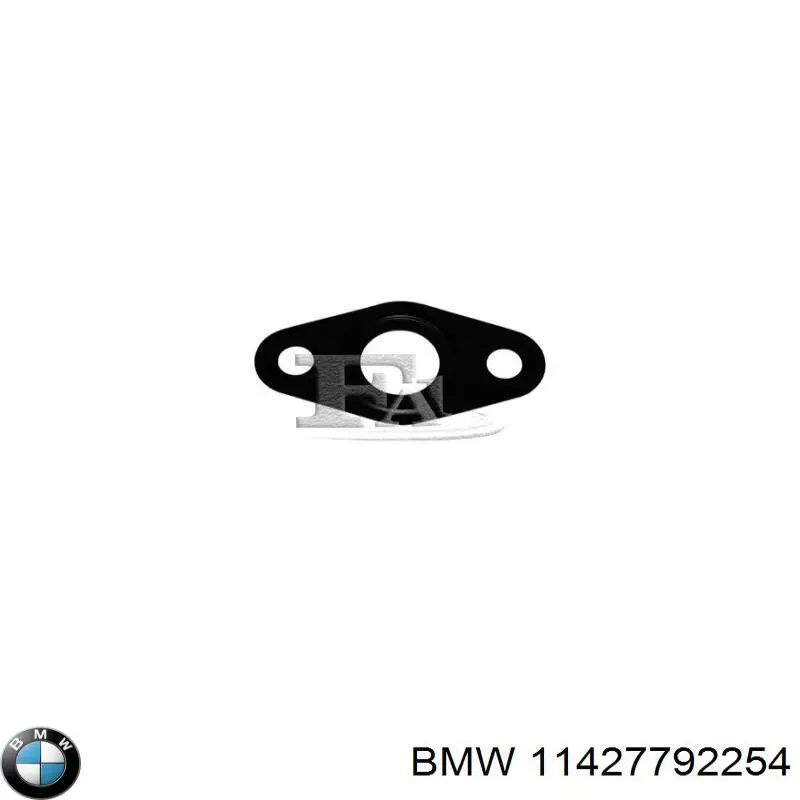 Uszczelka przewodu spływu oleju z turbiny BMW 11427792254 cena, od 5,08 USD