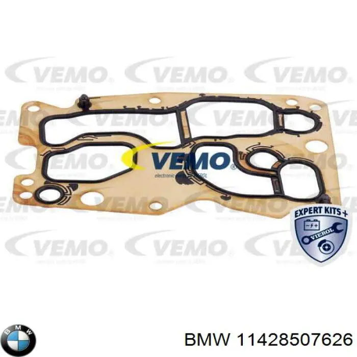 11428507626 BMW Chłodnica oleju, pod filtrem