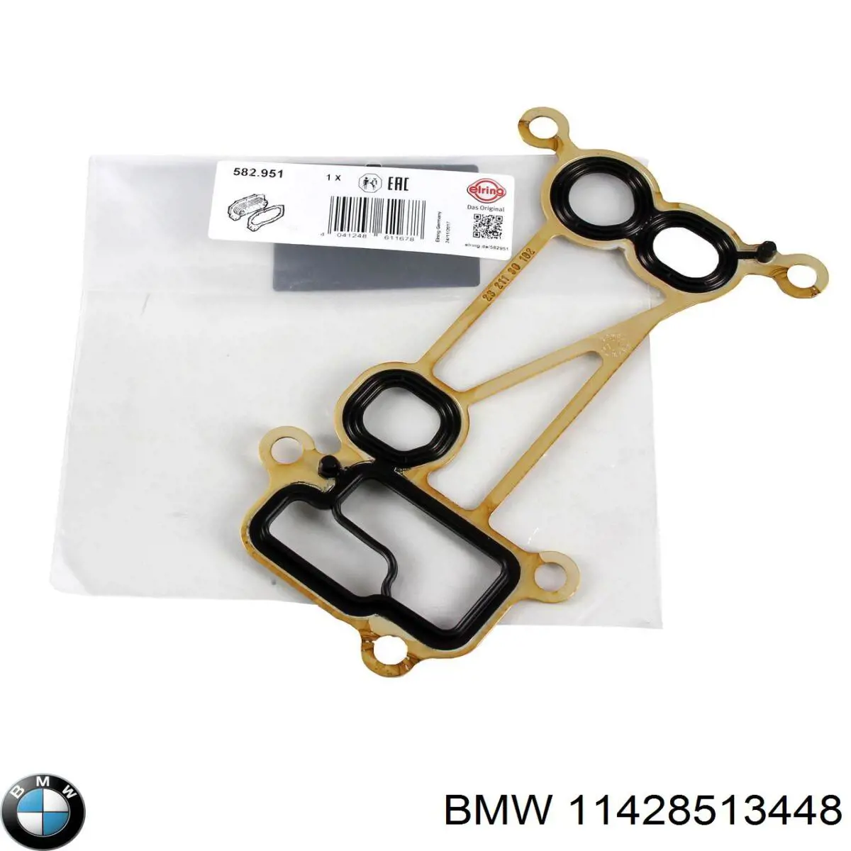 Uszczelka adaptera filtra oleju BMW 11428513448 cena, od 21,05 USD