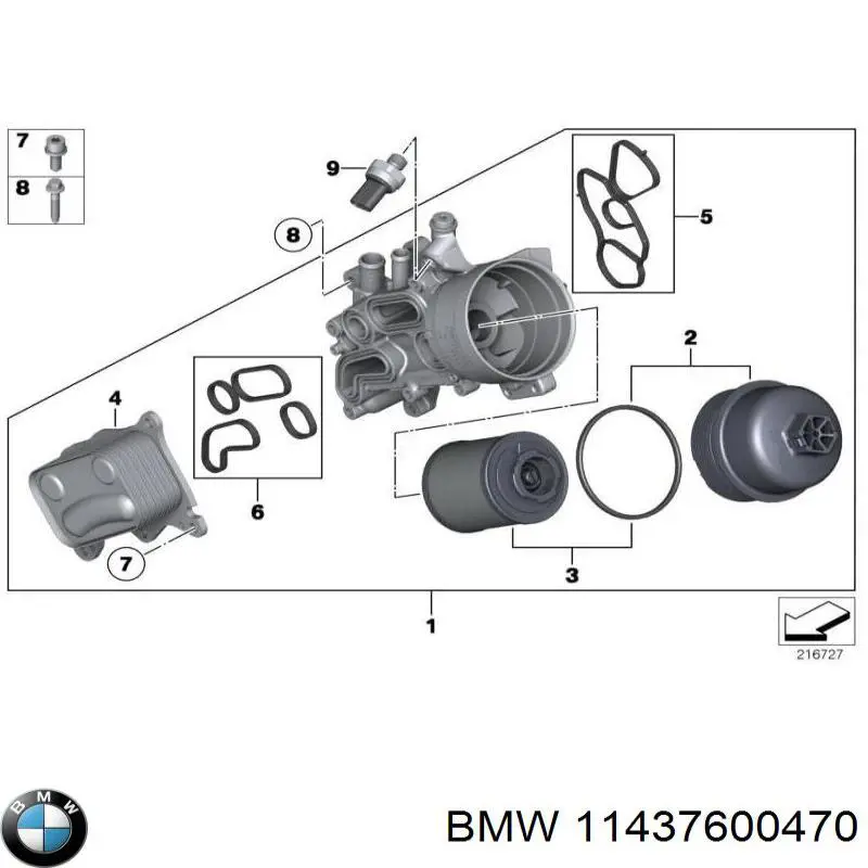 Bagnet poziomu oleju w silniku BMW 11437600470 cena, od 10,71 USD