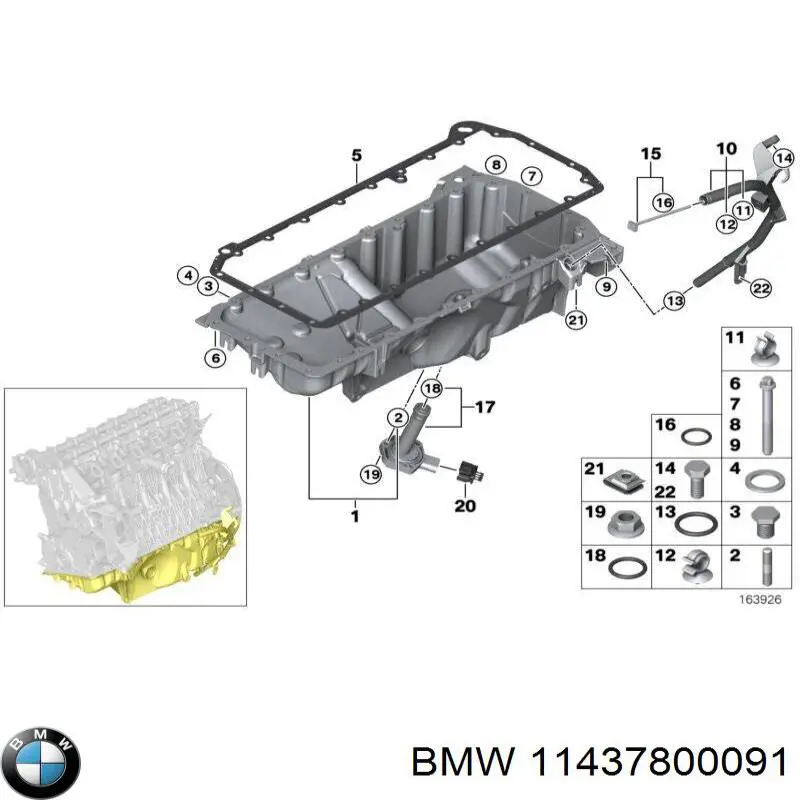 Bagnet poziomu oleju w silniku do BMW X5  E70