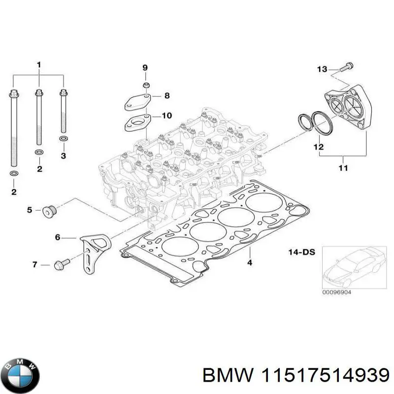Uszczelka korka wlewu oleju BMW 11517514939 cena, od 6,97 USD