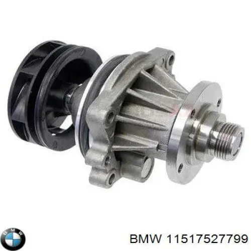 Do koszyka 11517527799 BMW Pompa chłodząca wodna