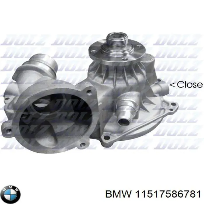 Pompa chłodząca wodna BMW 11517586781 cena, od 124,41 USD