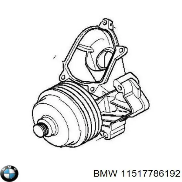 Pompa chłodząca wodna 11517786192 BMW
