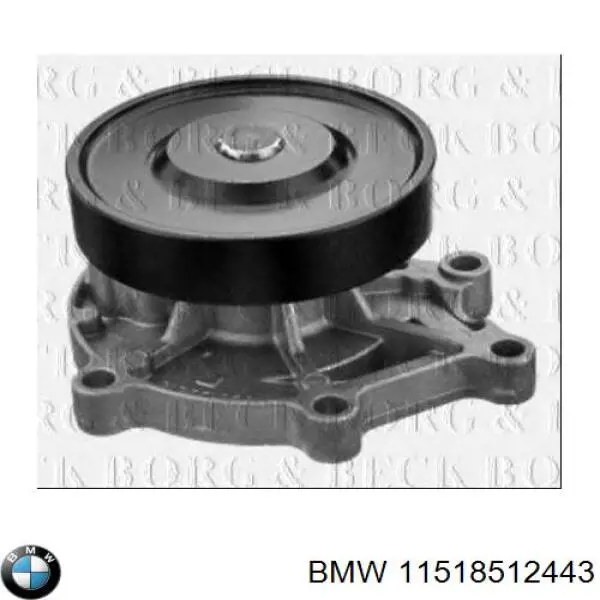 Do koszyka 11518512443 BMW Pompa chłodząca wodna