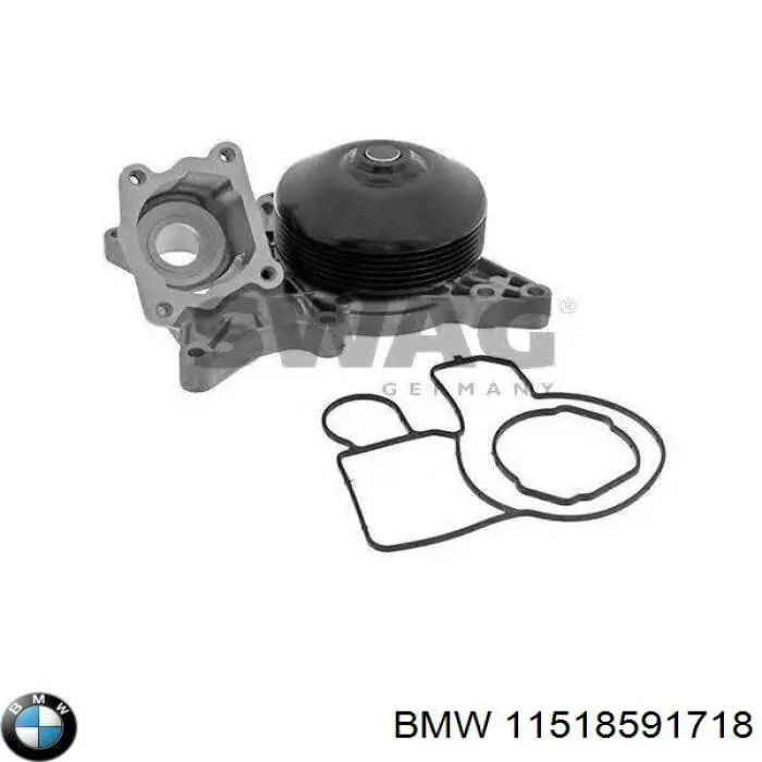Pompa chłodząca wodna BMW 11518591718 cena, od 143,02 USD