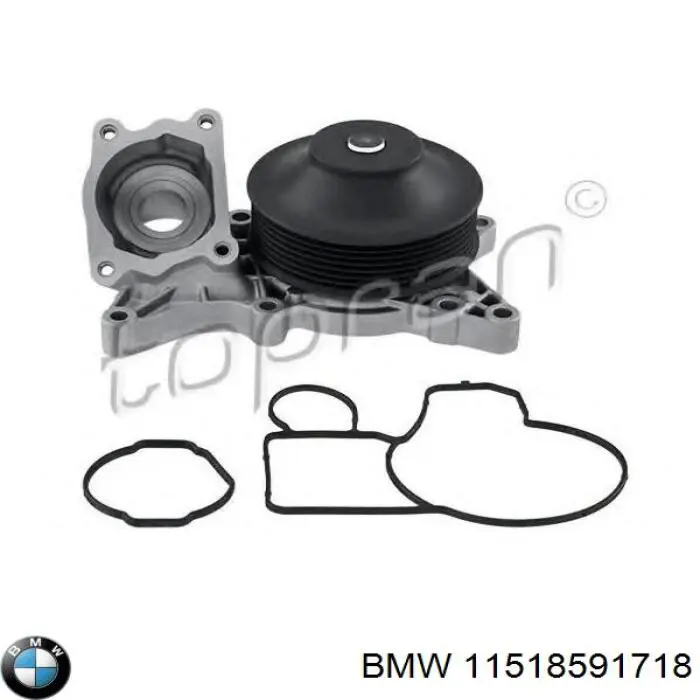Do koszyka 11518591718 BMW Pompa chłodząca wodna
