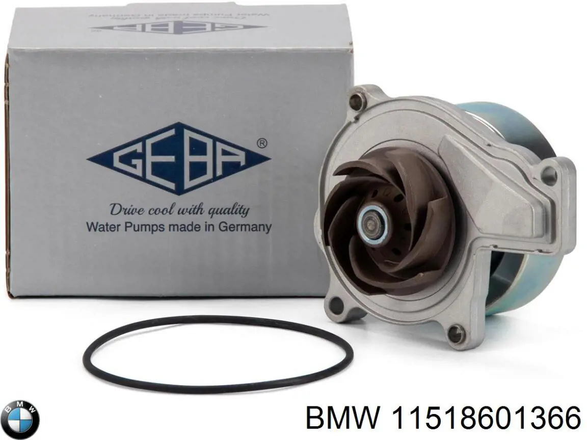 Pompa chłodząca wodna BMW 11518601366 cena, od 57,44 USD