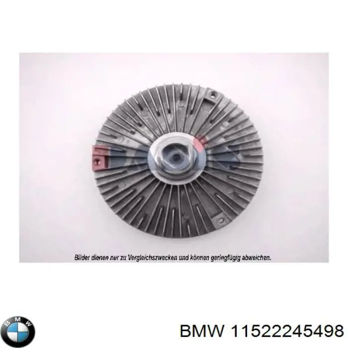 Do koszyka 11522245498 BMW Sprzęgło wiskotyczne wentylatora chłodzenia