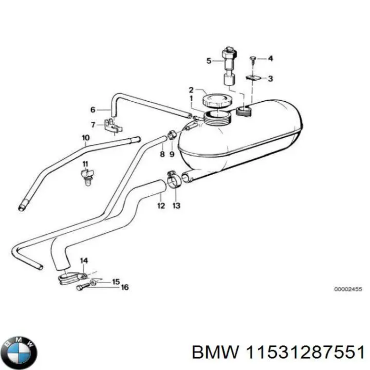 Przewód (króciec) chłodnicy górny BMW 11531287551 cena, od 72,81 USD