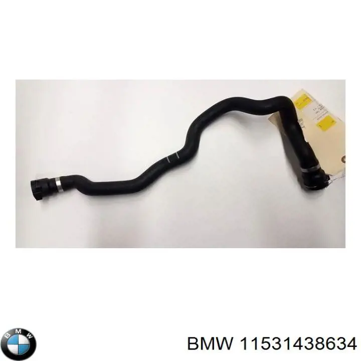 Do koszyka 11531438634 BMW Przewód (króciec) chłodnicy górny