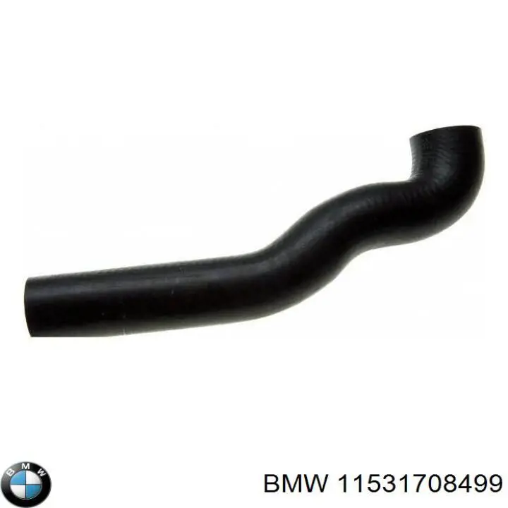 Do koszyka 11531708499 BMW Przewód (króciec) chłodnicy górny