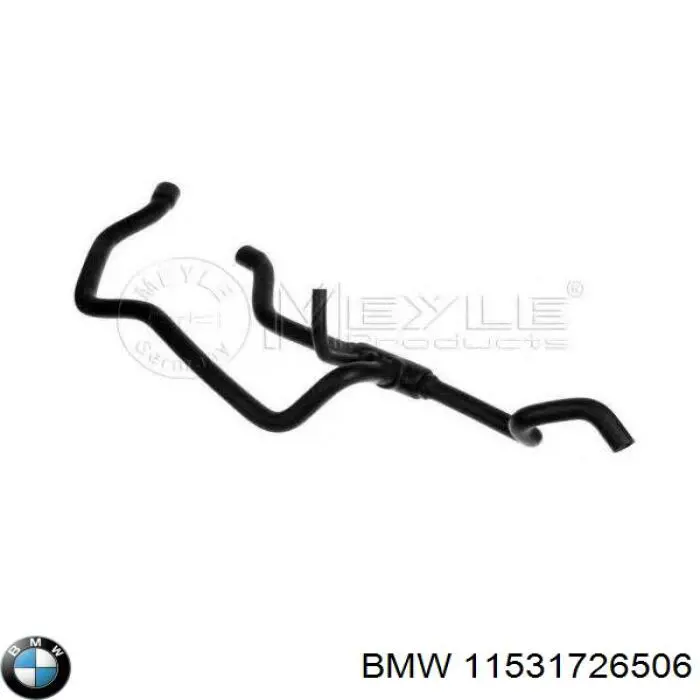 Do koszyka 11531726506 BMW Przewód (króciec) chłodnicy dolny
