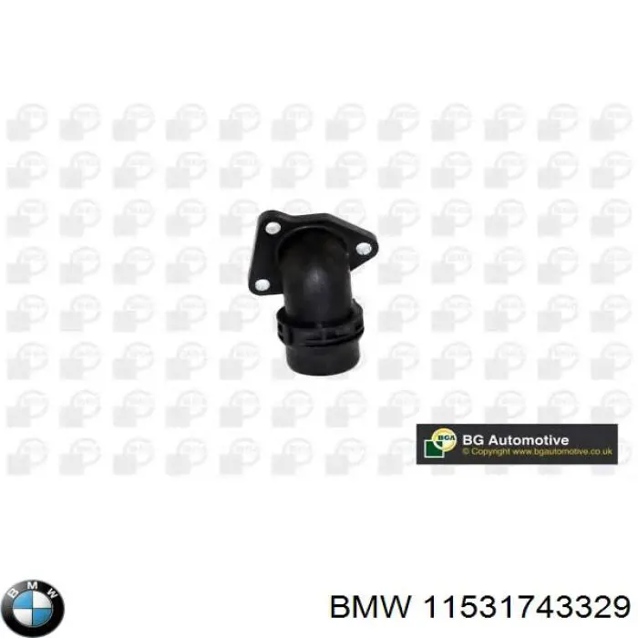 Do koszyka 11531743329 BMW Kołnierz układu chłodzenia (trójnik)
