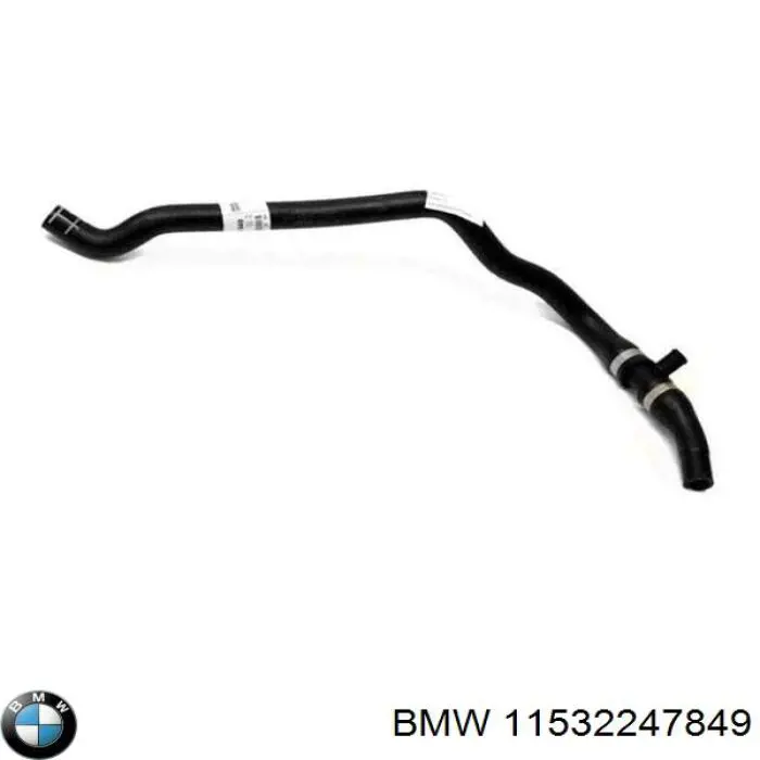 Do koszyka 11532247849 BMW Przewód (króciec) chłodnicy górny