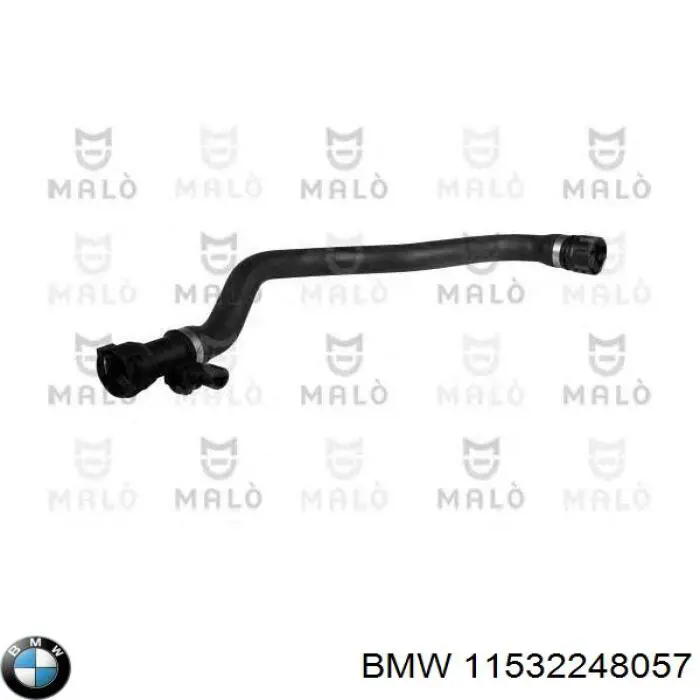 Przewód (króciec) chłodnicy górny BMW 11532248057 cena, od 46,41 USD