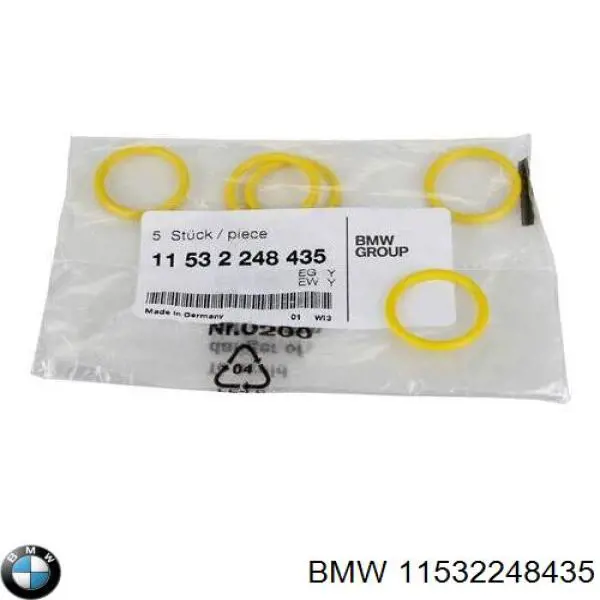 Uszczelka schładzacza EGR układu recyrkulacji spalin BMW 11532248435 cena, od 0,15 USD