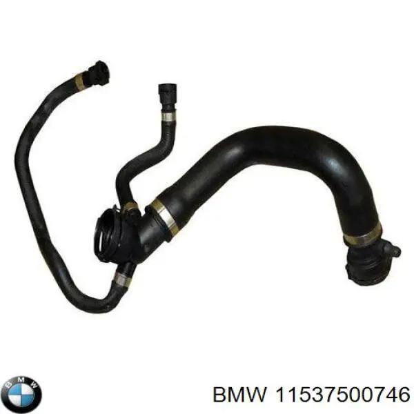 Przewód (króciec) chłodnicy górny BMW 11537500746 cena, od 103,90 USD