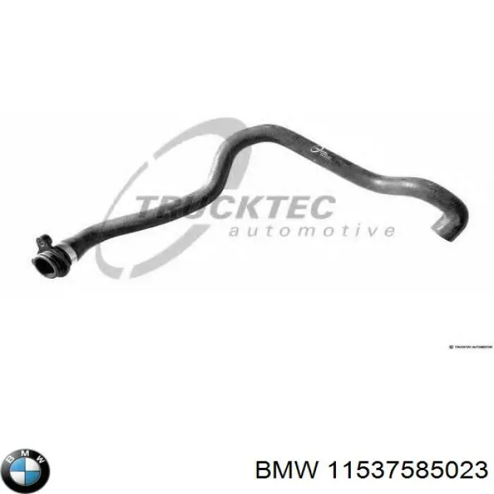 Przewód (króciec) układu chłodzenia BMW 11537585023 cena, od 25,34 USD