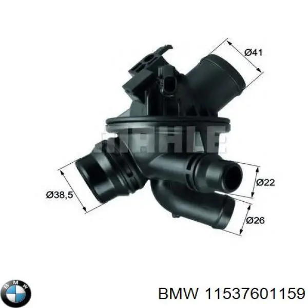 Termostat BMW 11537601159 cena, od 60,26 USD