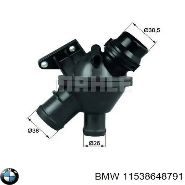 11538648791 BMW Obudowa termostatu